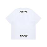 Футболка A Bathing APE Moonface Clover Aape, коричневый - фото 7