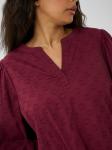 Блуза KAFFE CURVE Loulou, бургундия - фото 6