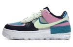 Кроссовки Nike Air Force 1 Low Shadow Barely Volt Oracle Aqua Women's - фото