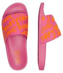 Тапочки ракушечные Versace Jeans Couture, розовый - фото 4