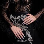 Makear 954 Cindy Catwalk 8 мл цветной гибридный лак - фото 3