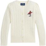 Детский свитер Polo Ralph Lauren, белый - фото 3