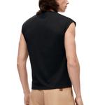 Футболка мужская черная Loewe, черный - фото 4