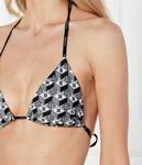 Верх бикини Hugo Bodywear, черный - фото 4