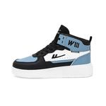 Кроссовки WARRIOR Skateboarding Shoes Unisex High-top, черный/белый - фото 25