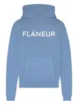 Толстовка с логотипом FLÂNEUR, синий - фото