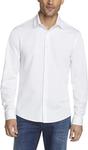 Мужская рубашка Calvin Klein Slim Fit Everyday Active 4-Way Stretch, White - фото 2