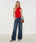 Кожаные балетки макс 03 Pinko, мультиколор - фото 2