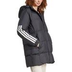 Пуховик женский черный Adidas - фото 3
