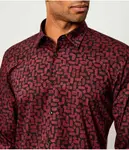 Рубашка Hermo Slim fit Hugo, красный - фото 4