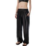 Сатиновые спортивные брюки Alexander Wang, черный - фото 4