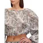 Блузка Sundek Fleur de joie long sleeve, серый - фото 3