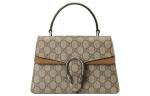 Сумка small dionysus top handle bag 'beige ebony' Gucci, бежевый - фото 4