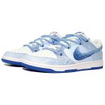Кроссовки Nike Dunk Skateboarding Shoes Women's Low-top Blue, голубой - фото 4