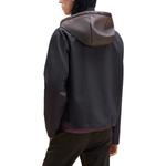 Куртка Пальто Мужская Угольно-дымчатая HERMES, Дымчато-угольный серый - фото