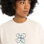 Женская рабочая одежда Quiksilver Свитшот, белый - фото 4