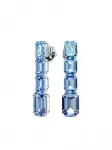 Серьга Millenia Swarovski, синий - фото