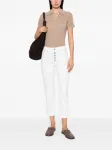 Укороченные брюки DONDUP, белый - фото 2