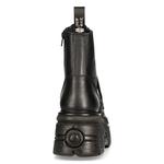 M-NewMILI083-S21 Башенные боевые ботинки Кожа New Rock, черный - фото 5