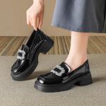 Лоферы женские черный Foxer - фото 3