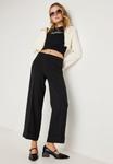 Брюки Gina Tricot WIDE TROUSERS, Black - фото
