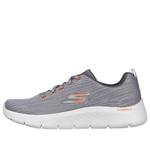 Кроссовки go walk flex 'grey orange' Skechers, серый - фото
