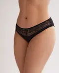Классические кружевные трусики Promise, черный - фото 3
