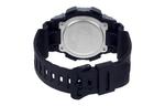 Мужские молодежные черные часы W-735H-1A3 CASIO - фото 4