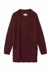 Кардиган FatFace Cardigan, Burgundy Red/Red - фото 5