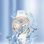 Disney Часы Quartz Movement Silicone Strap Watch Women's Watch Silver Dial, White Dial - фото 4