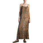 Цветочное бесшовное миди-платье UMA WANG, коричневый - фото 6