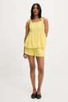 Блузка и шорты Answear.Lab, желтый - фото
