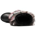 Зимние ботинки женские черный Au&Mu - фото 4