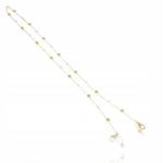 Золотой кулон, цепочка для очков, шнур, STYLION - фото 4