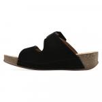 Босоножки на танкетке Fearful White Mountain, black suede - фото 3