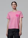 Рубашка Watapparel Pink Heart, Fuchsia/Eosin - фото 3