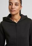 Толстовка Urban Classics BASIC ESSENTIAL ZIP HOODY, Black - фото 4