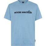 Moose Knuckles Футболка Men's Ocean Blue - фото