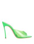 Сандалии Casadei, зеленый - фото
