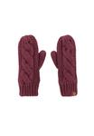 Bickley + Mitchell Amsterdam Варежки в цвете бургунди - фото
