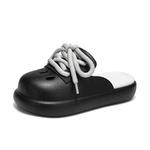 Закрытые тапочки унисекс OUBT, хаки - фото 6