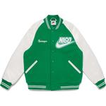 Куртка Nike X Nigo Nrg Varsity Зеленая Белая - фото