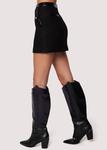 Мини-юбка Alessia в черном цвете LOST + WANDER - фото 3