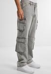 Джинсы карго свободного кроя 2Y Studios Aidan, Grey Denim - фото 9