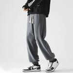 Повседневные брюки унисекс YATSI, темно-серые (утепленные, на флисе) - фото 4