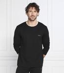 Лонгслив BOSS BLACK waffle ls-shirt regular fit, черный - фото 3