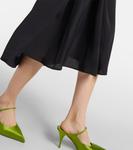 Платье миди из джерси Prada, Nero - фото 5