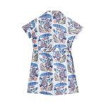 Платье-рубашка Kith Kids For AMNH, белое - фото 2