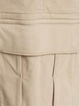 Тканевые шорты стандартного кроя Blend, бежевый - фото 3