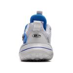 Детские кроссовки для бега WARRIOR, серый/черный/синий - фото 4